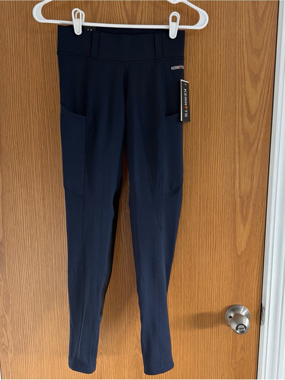 NWT Kerrits Flex 3.0 Full Seat Riding Tights Equestrian Womens Size XS Navy Blue